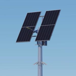 Вуличне освітлення на сонячних панелях Solar Garden H-8m 50W на дві панелі